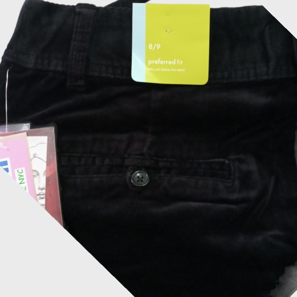 Union Square NYC Corduroy Pants Size 8/9 Black - Picture 6 of 13